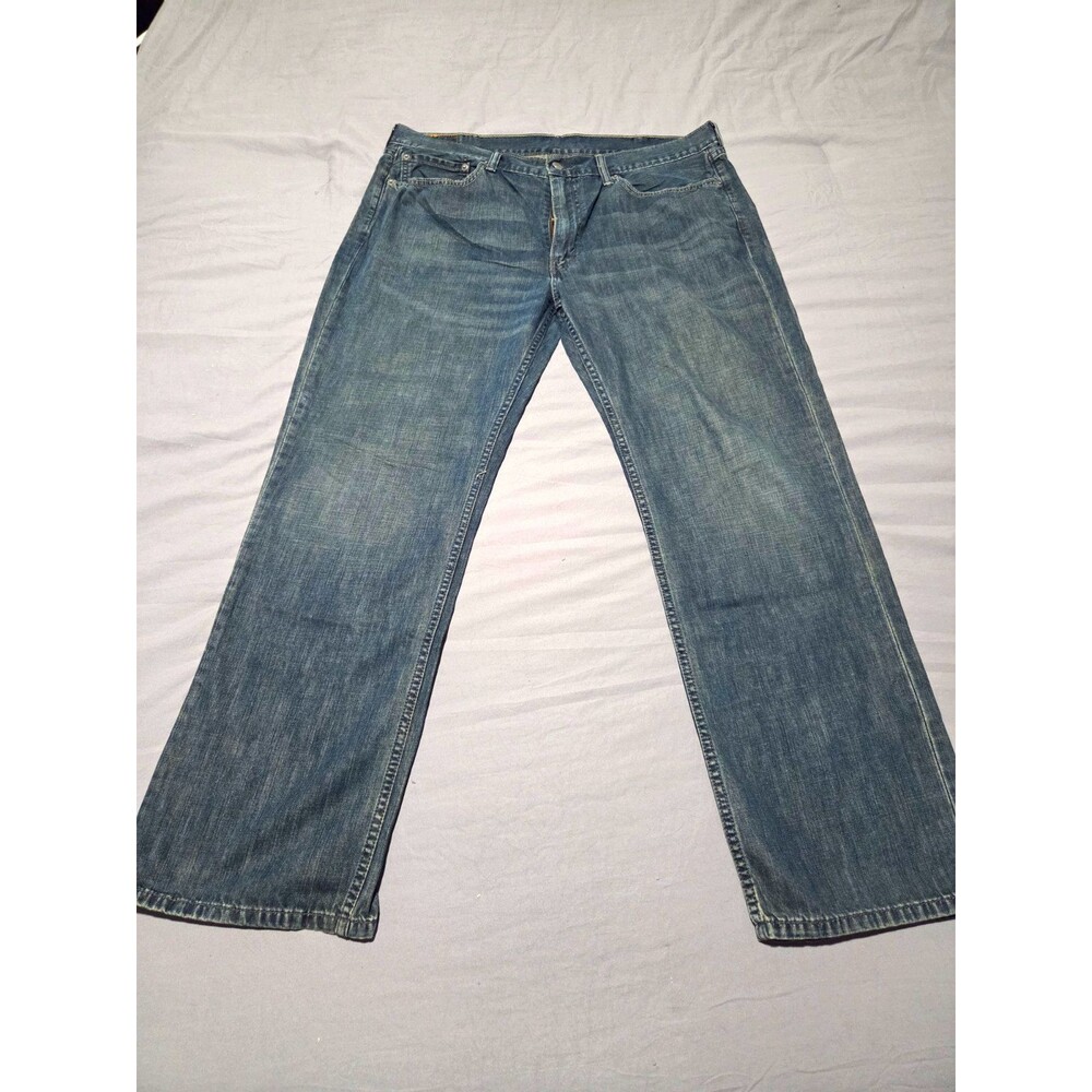 Levi's 514 Men's Slim Straight Blue Medium Wash Denim Jeans 38x30